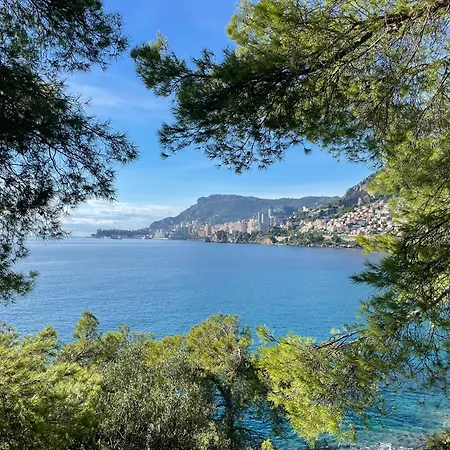 Independant - Entree & Terrasse Privatives - Vue - Parking * 芒通
