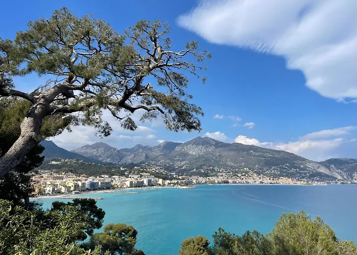 Shangri-la - Calme - Confort - Vue - Pkg - Wifi Ментона